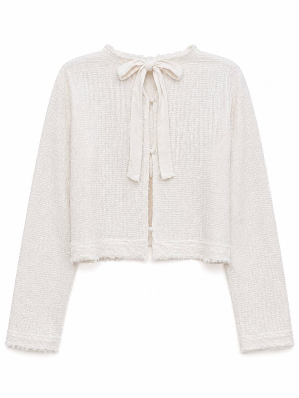 Free People Walking in Hueco Ivory Open Back Tie Top M NWOT